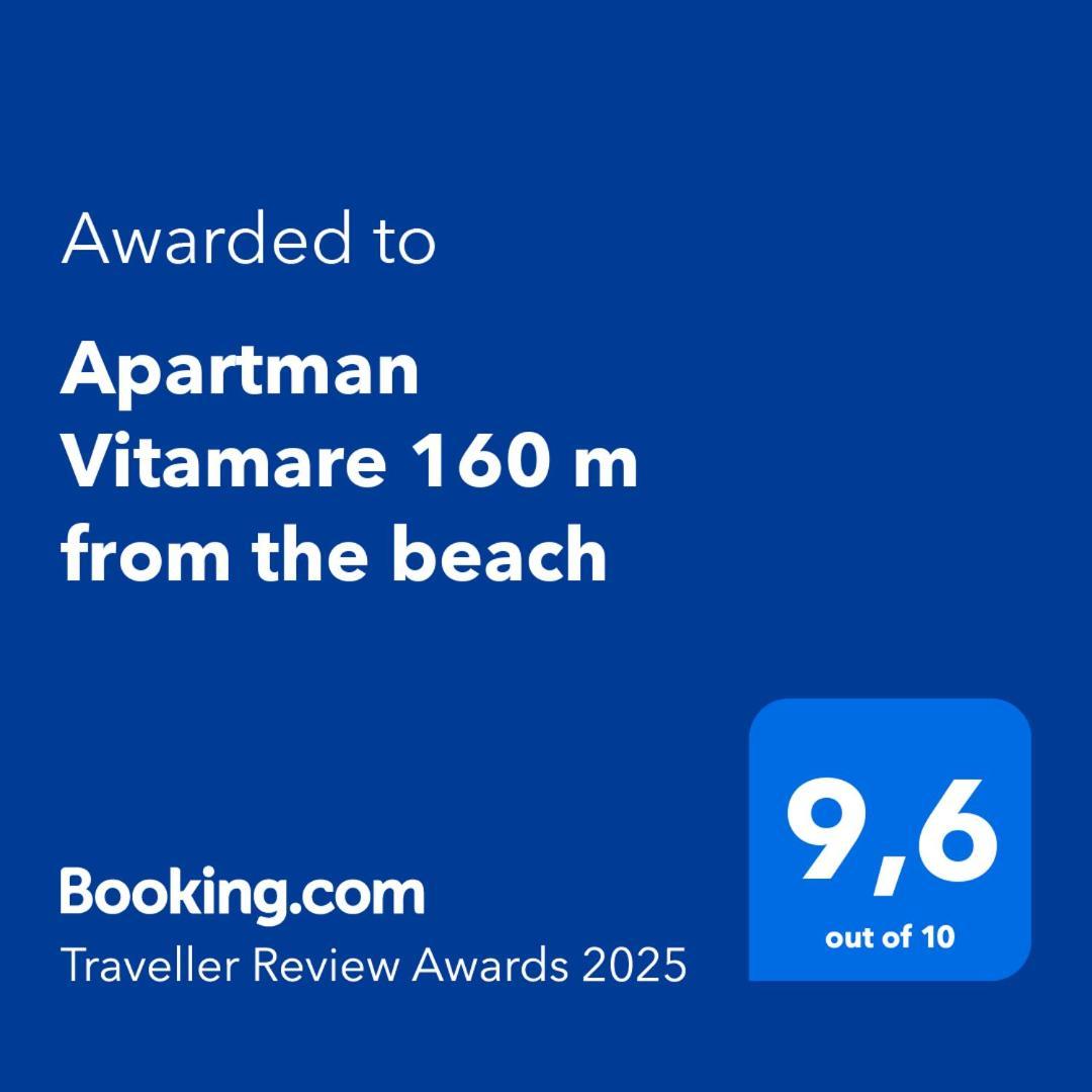 Apartman Vitamare 160 M From The Beach Novi Vinodolski Kültér fotó
